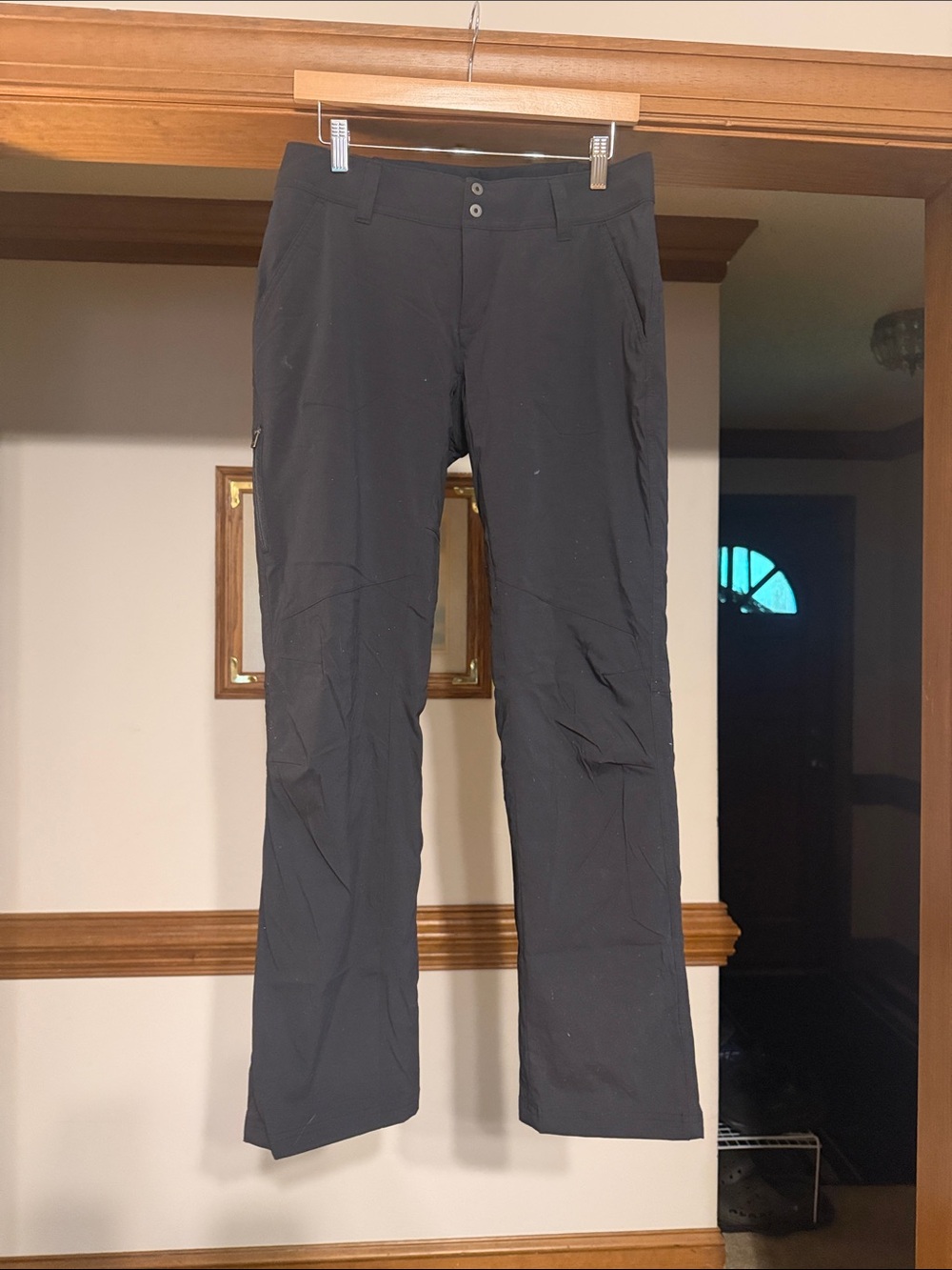 Columbia Black Boot-Cut Outdoor Pants